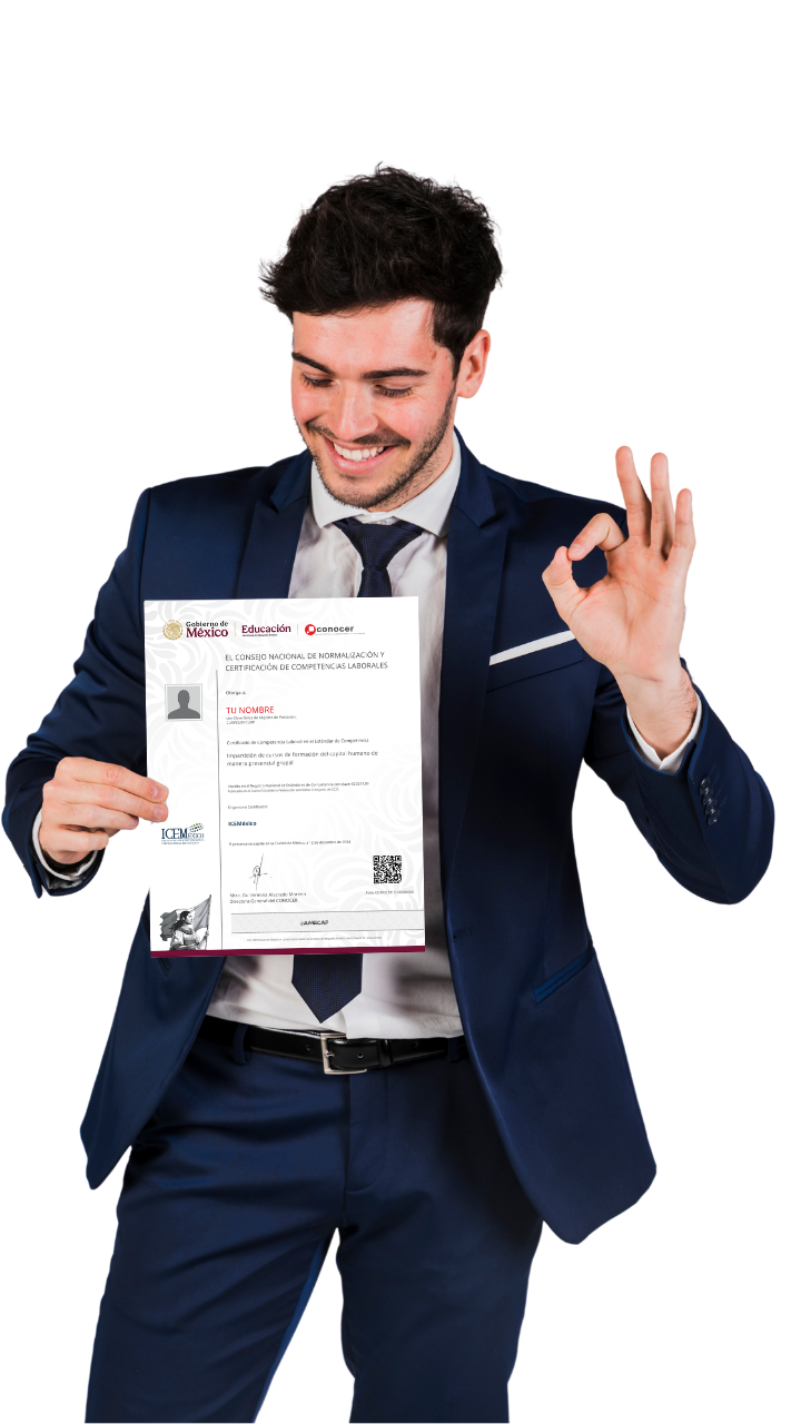 Obtén tu certificado